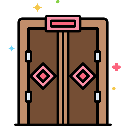 puertas icono gratis