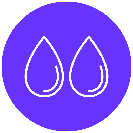 Water drops Generic Flat icon