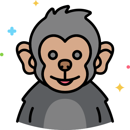 Monkey free icon Monkey free icon