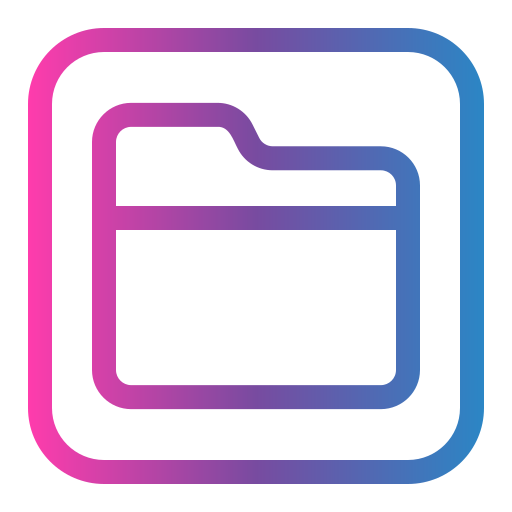 Folder Generic Gradient icon