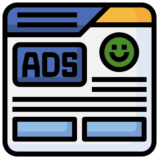 anuncios icono gratis