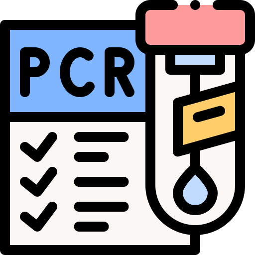 Pcr test free icon
