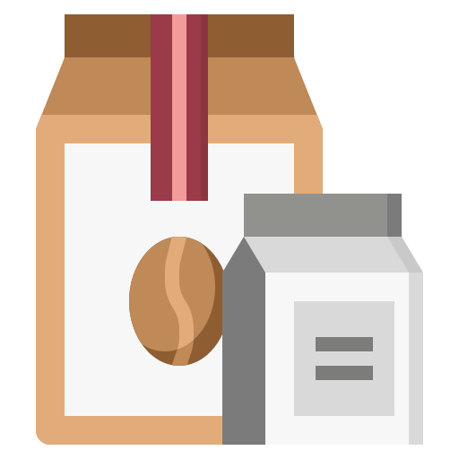 bolsa de cafe icono gratis