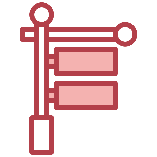 cartel de la calle icono gratis