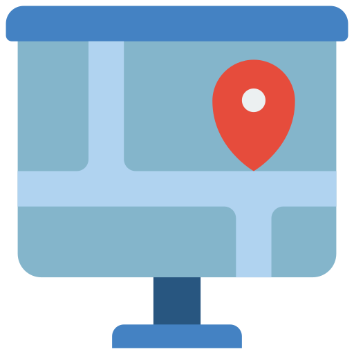 mapa icono gratis