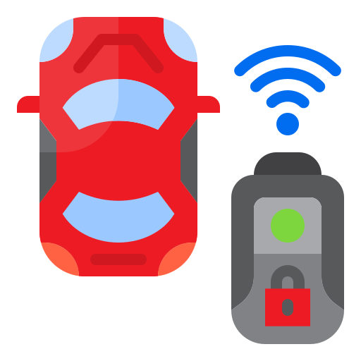 vehículo remoto icono gratis