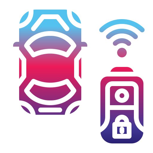 Remote vehicle free icon