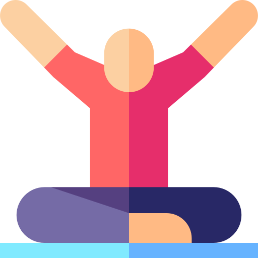 Yoga Basic Straight Flat icon