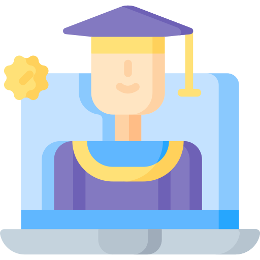 graduación icono gratis