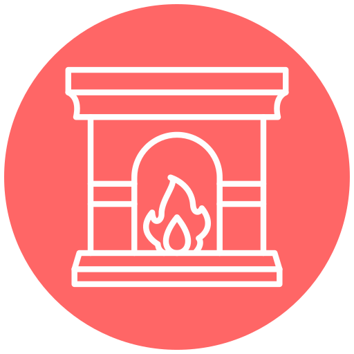 Камин бесплатно иконка