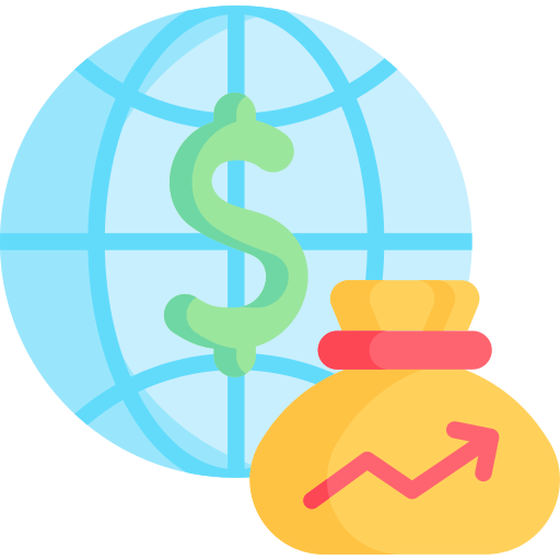Économie mondiale Icône gratuit Économie mondiale Icône gratuit