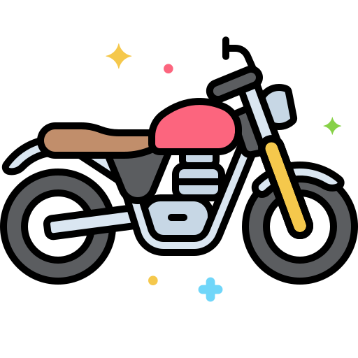 motocicleta icono gratis