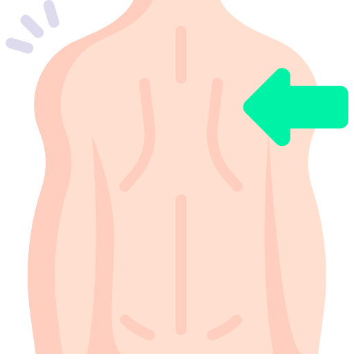 dorsal Icône gratuit