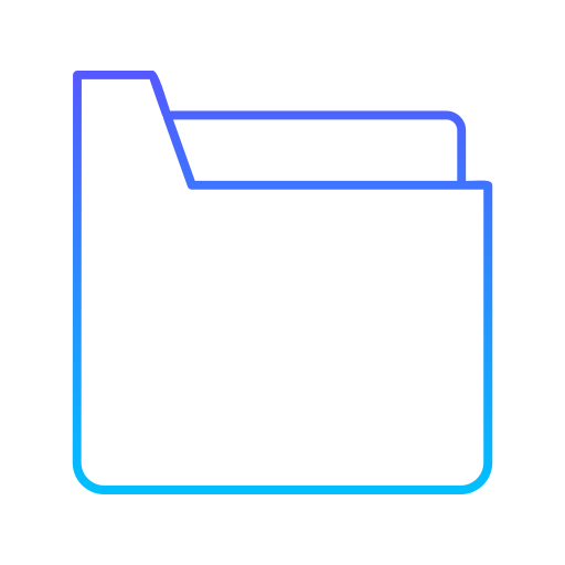 File explorer Generic Gradient icon