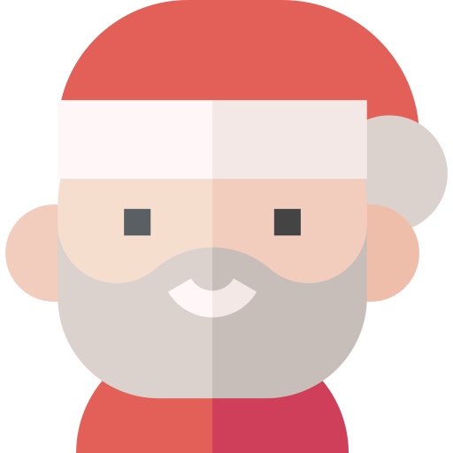 papá noel icono gratis