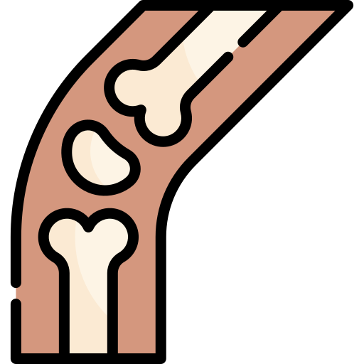 rodilla icono gratis