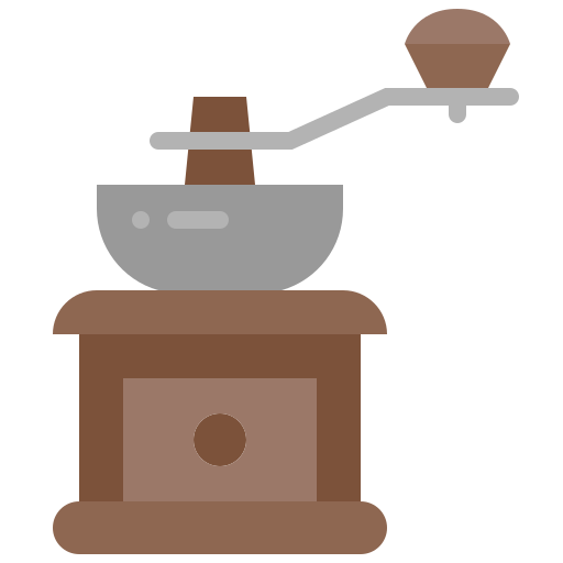 molinillo de café icono gratis