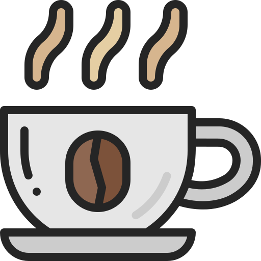 Coffee cup icon. Coffee cup symbol. Coffee cup Transparent