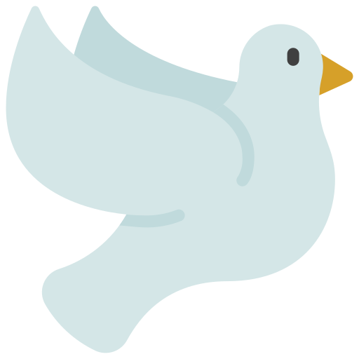 Dove Juicy Fish Flat icon