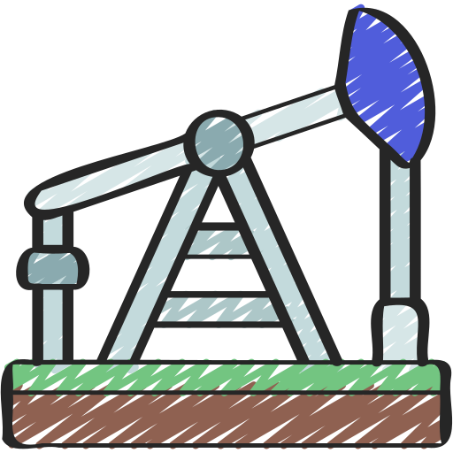 Oil drill free icon