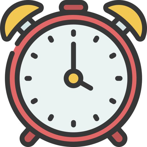 Alarm clock Juicy Fish Soft-fill icon