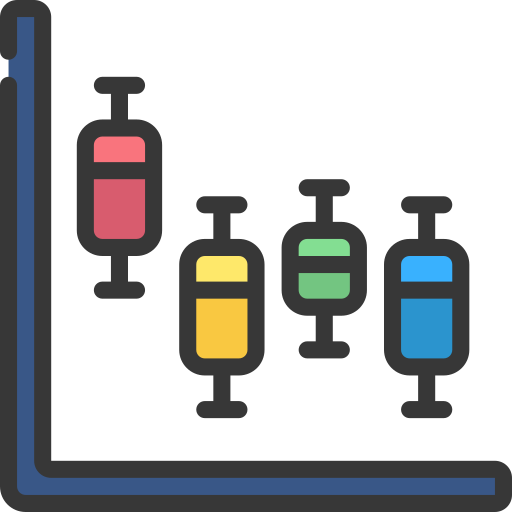 diagrama de caja icono gratis