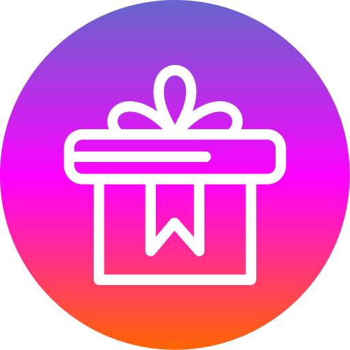caixa de presente grátis ícone