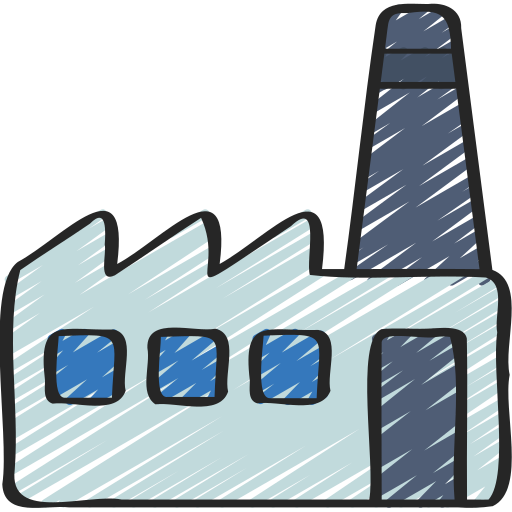 Factory free icon Factory free icon