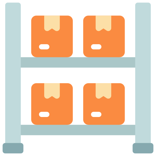 Shelving Juicy Fish Flat icon