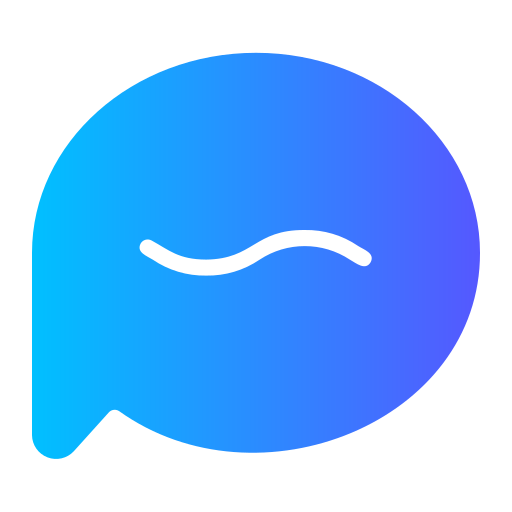 Chat Generic Flat Gradient icon