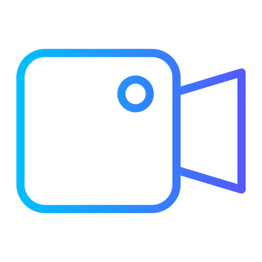 camara de video icono gratis