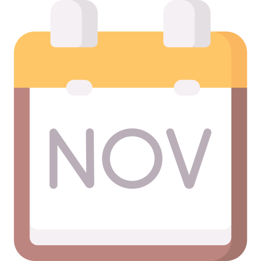 noviembre icono gratis