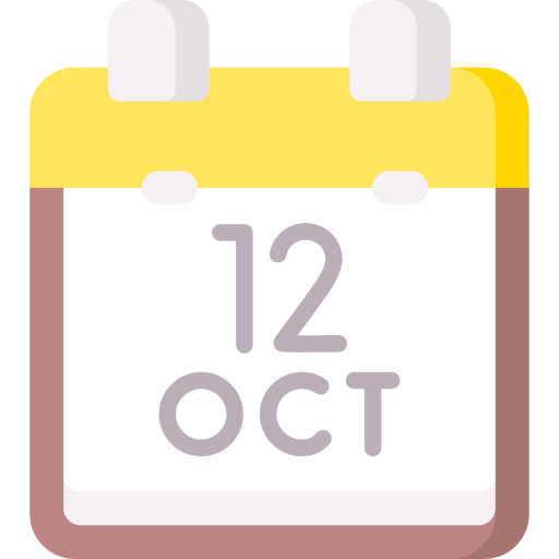 octubre icono gratis