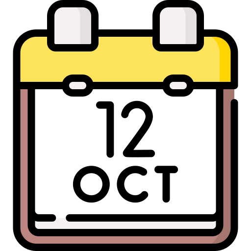 octubre icono gratis