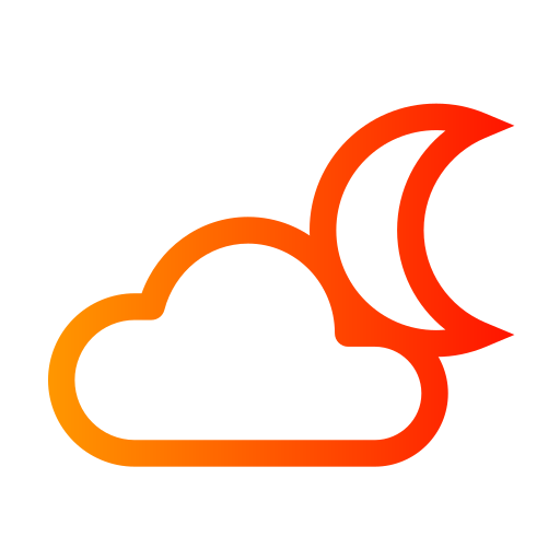 Пасмурная ночь бесплатно иконка Пасмурная ночь бесплатно иконка