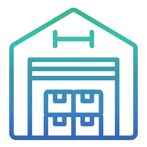 Warehouse Generic Gradient icon