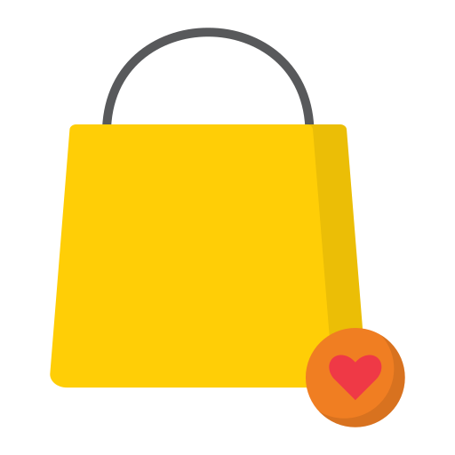 bolsa de compras grátis ícone