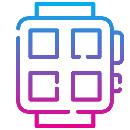 reloj inteligente icono gratis