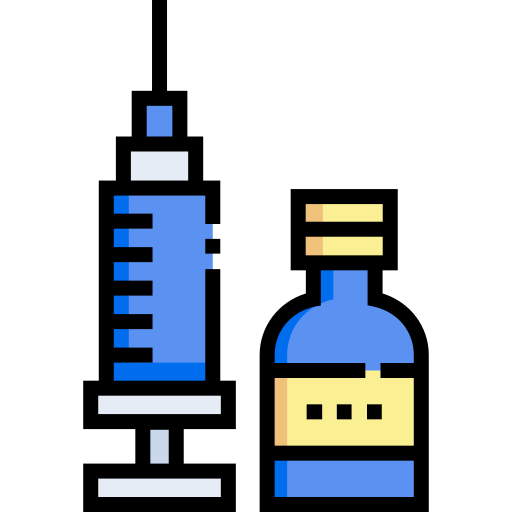 Vaccine free icon Vaccine free icon