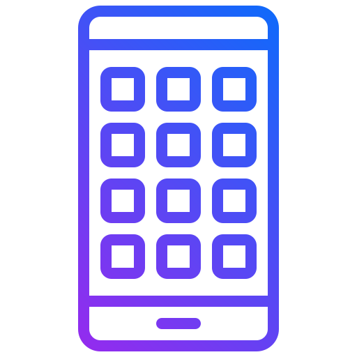 aplicación movil icono gratis