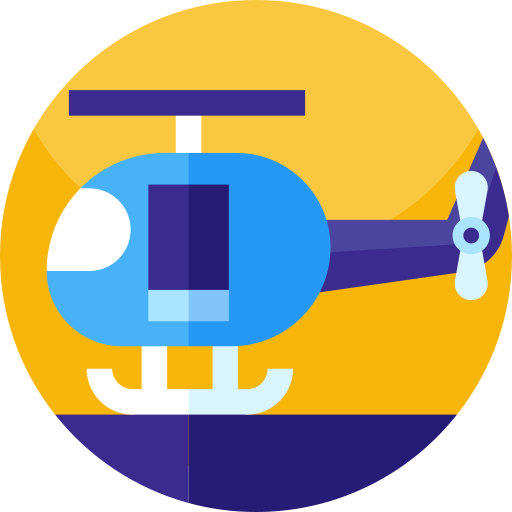 helicóptero icono gratis