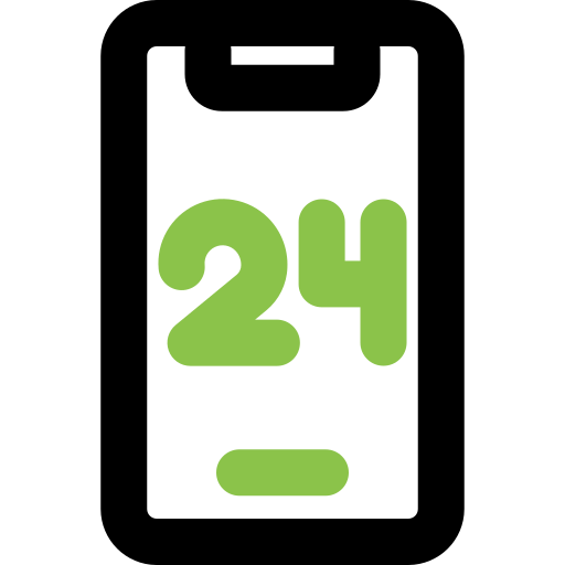 24 hours free icon