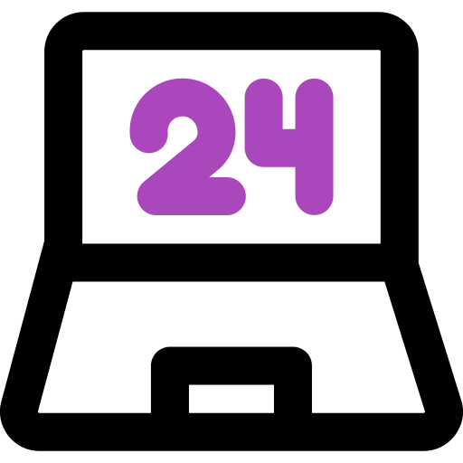 24 hours free icon 24 hours free icon