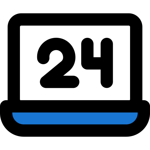 24 hours free icon