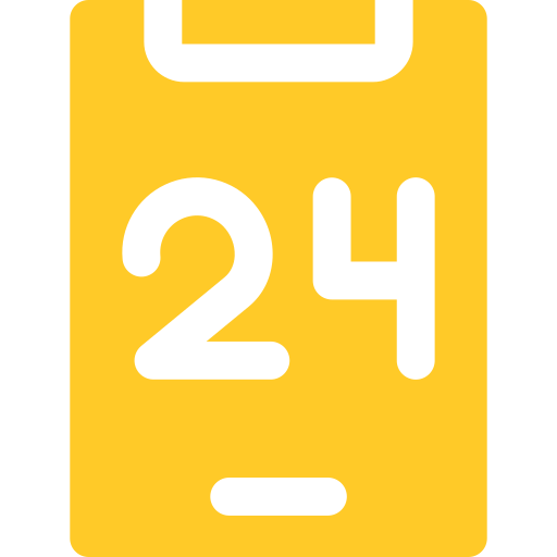 24 hours free icon