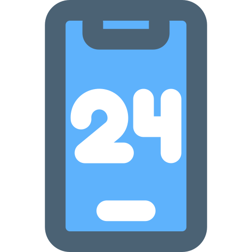 24 hours free icon 24 hours free icon