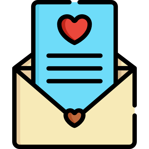 Love letter Special Lineal color icon