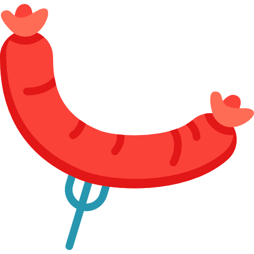 linguiça grátis ícone