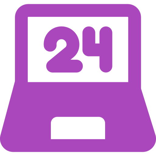 24 hours free icon 24 hours free icon