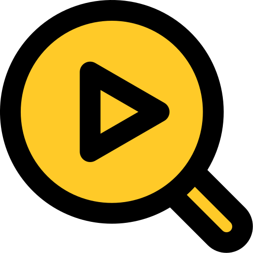 reproductor de video icono gratis